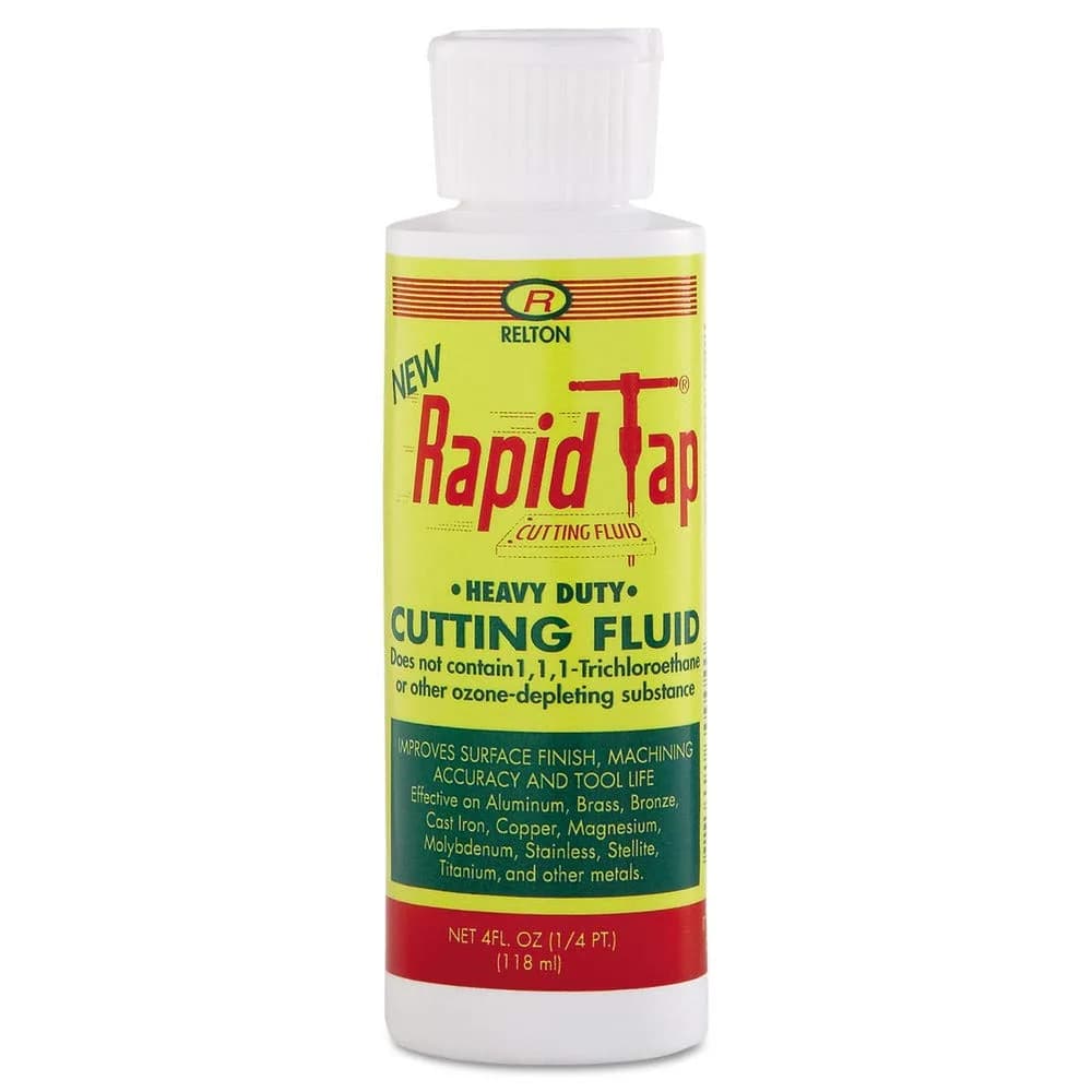 Relton Heavy Duty Cutting Fluid 4 oz | Metal Cutting Oil for Machining & Drilling