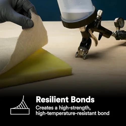 3M Fastbond Contact Adhesive 30NF Neutral Water-Based Adhesive 946ml (32 Fl Oz) | High Strength, Long Bonding Range thumbnail 9