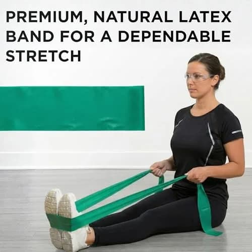THERABAND Heavy Resistance Latex Exercise Band Roll 50 Yards (4570 cm) | Professional Grade for Strength & Flexibility thumbnail 4
