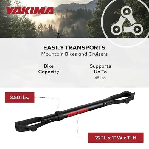 Yakima TubeTop Mast-Style Bike Frame Adapter for Hitch Rack Transport | Versatile, Stable & Easy to Install thumbnail 4