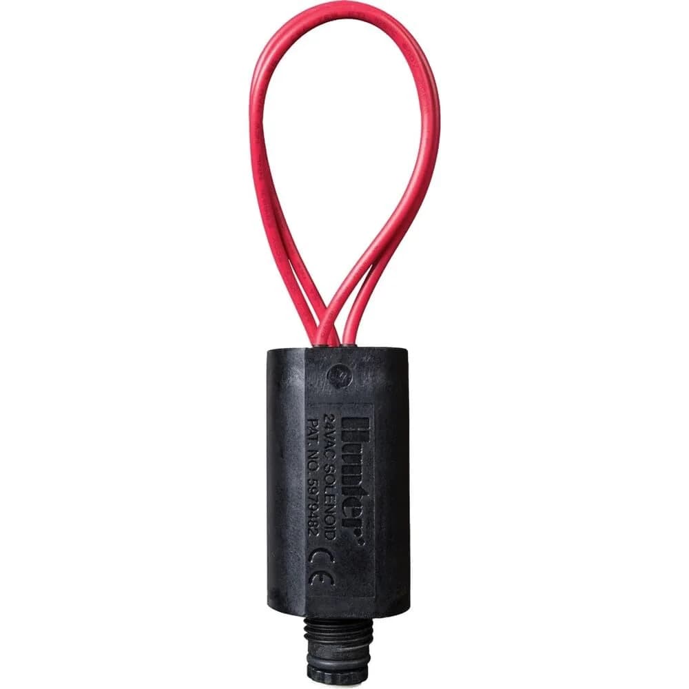 Hunter 24V AC Black Solenoid Replacement Valve for Irrigation Systems | Pack of 10 - main product image
