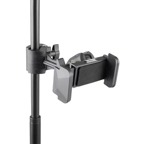 OnStage TCM500 Smartphone Mic Stand Holder | Mounts Phones for Recording & Streaming thumbnail 9