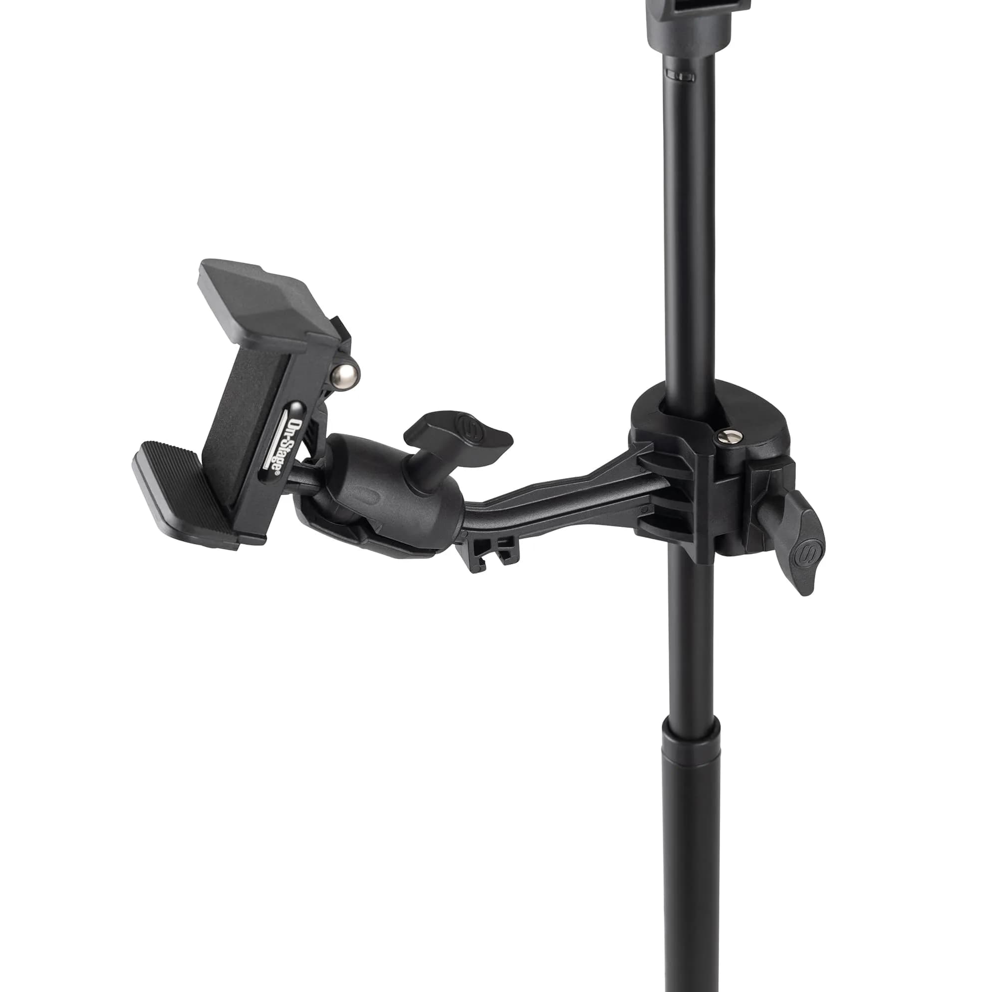 OnStage TCM500 Smartphone Mic Stand Holder | Mounts Phones for Recording & Streaming - view 2