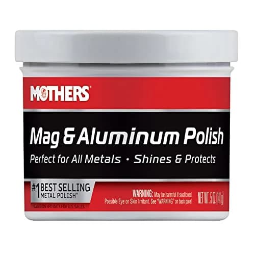 Mothers Mag & Aluminum Polish 5 oz (142g) | Brilliant Shine for All Automotive Metals thumbnail 1