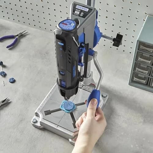 Dremel 220-01 Workstation Drill Press Stand with Flex Shaft Tool Stand, 2-Inch Depth | Precision Drilling & Polishing for DIY Projects thumbnail 6