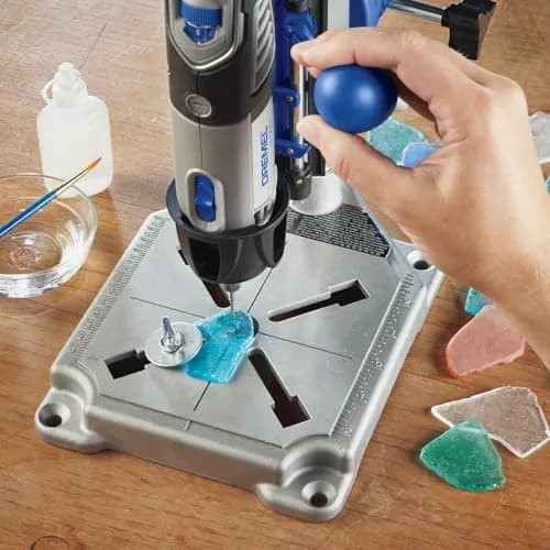 Dremel 220-01 Workstation Drill Press Stand with Flex Shaft Tool Stand, 2-Inch Depth | Precision Drilling & Polishing for DIY Projects thumbnail 3