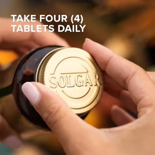 Solgar Chelated Magnesium Tablets 100 Count (227 g / 0.5 lb) | Gluten-Free, Vegan, Non-GMO Mineral Supplement thumbnail 3