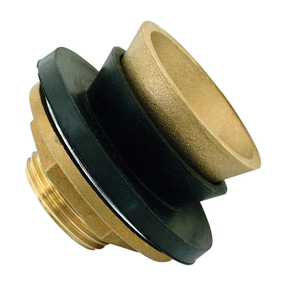 EZ-FLO Closet Spud 2 x 1-1/4 in Brass Plumbing Fitting for Urinals
