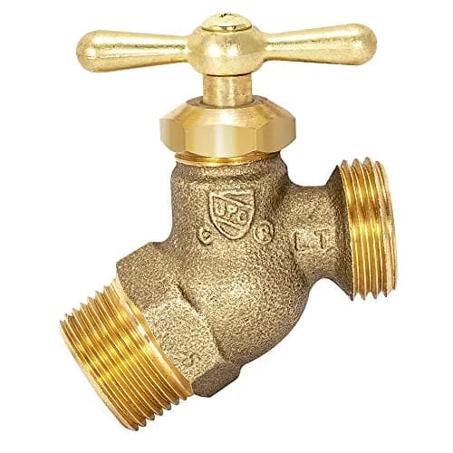 Eastman Male No-Kink Hose Bibb, 3/4 Inch MIP Brass Fitting | Heavy-Duty Irrigation Valve thumbnail 4