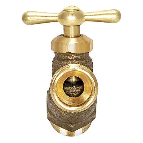 Eastman Male No-Kink Hose Bibb, 3/4 Inch MIP Brass Fitting | Heavy-Duty Irrigation Valve thumbnail 2