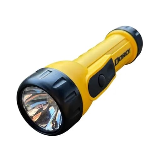 Dorcy Heavy Duty Worklight Flashlight with D Batteries, 20 Lumens | 123-Hour Runtime thumbnail 1