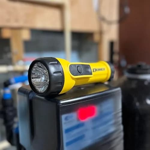 Dorcy Heavy Duty Worklight Flashlight with D Batteries, 20 Lumens | 123-Hour Runtime thumbnail 8