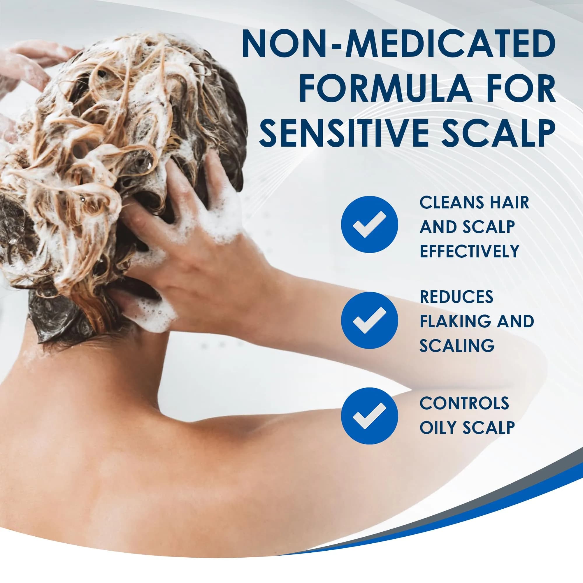 Vanicream Gentle Shampoo for Sensitive Scalp 355ml (12 Fl Oz) | Dermatologist-Tested Formula - view 2