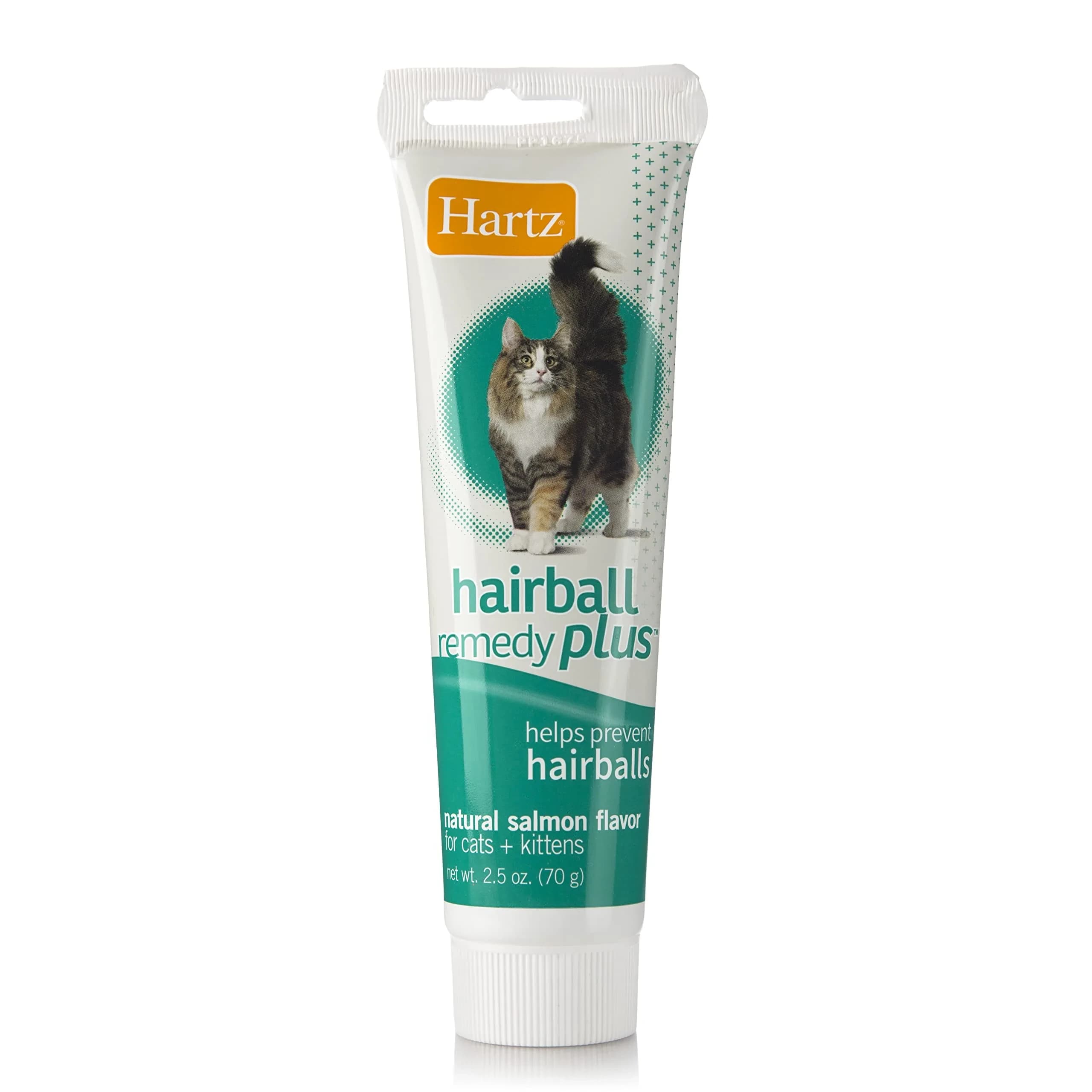 Hartz Hairball Remedy Plus Salmon Paste for Cats & Kittens 74ml (2.5 Oz) | Aids Hairball Passage & Prevention