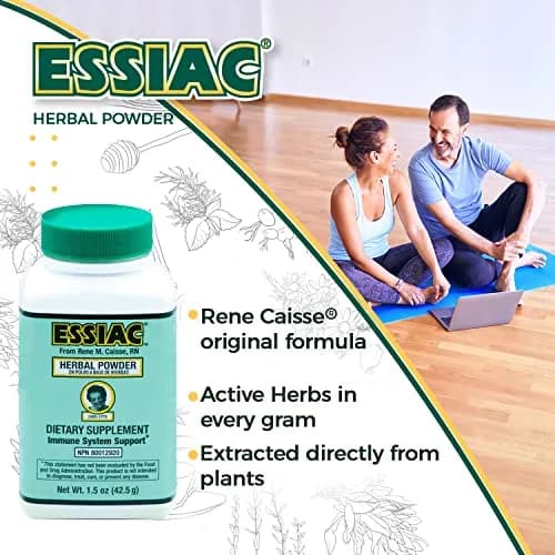 Essiac Powder Herbal Supplement 1.5 oz | Powerful Antioxidant & Detox Support from USA thumbnail 2