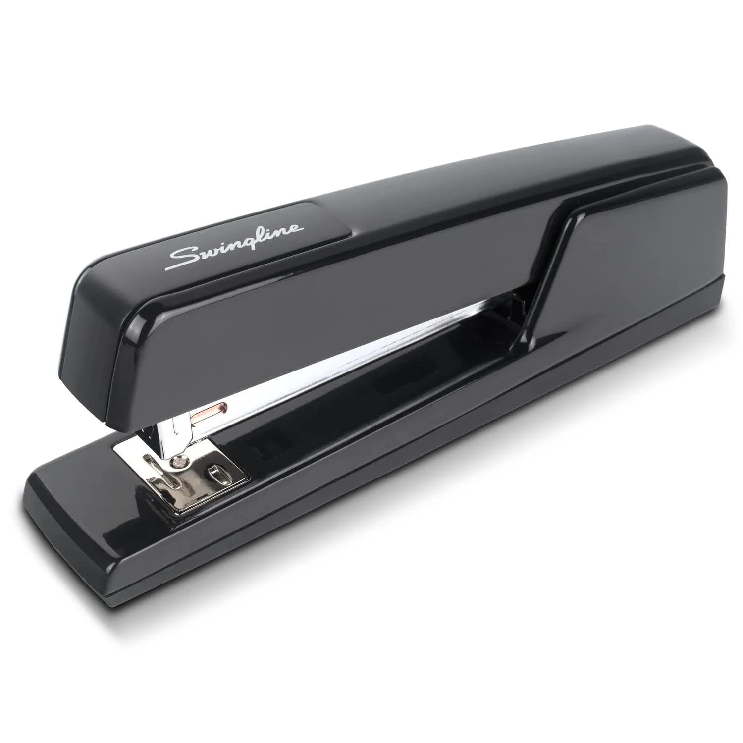 Swingline 747 Classic Stapler, 30 Sheet Capacity | Jam-Free Metal Desktop Stapler in Black — Black