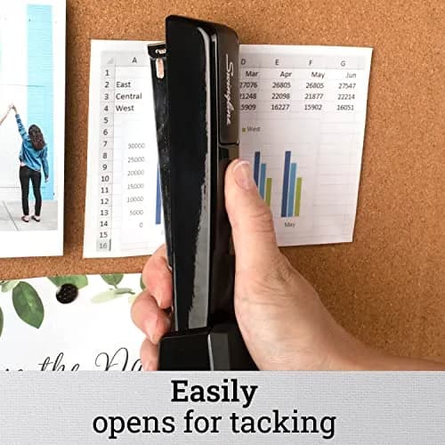 Swingline 747 Classic Stapler, 30 Sheet Capacity | Jam-Free Metal Desktop Stapler in Black thumbnail 7