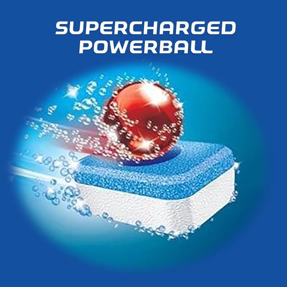 Finish All in 1 Powerball Fresh Dishwasher Detergent Tablets 20 Count (18g) | USA Imported for Indian Kitchens - view 3
