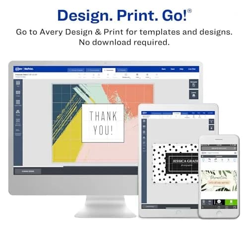 Avery Printable Postcards 4" x 6" Matte White | Customizable, Double-Sided, 100 Cards thumbnail 8
