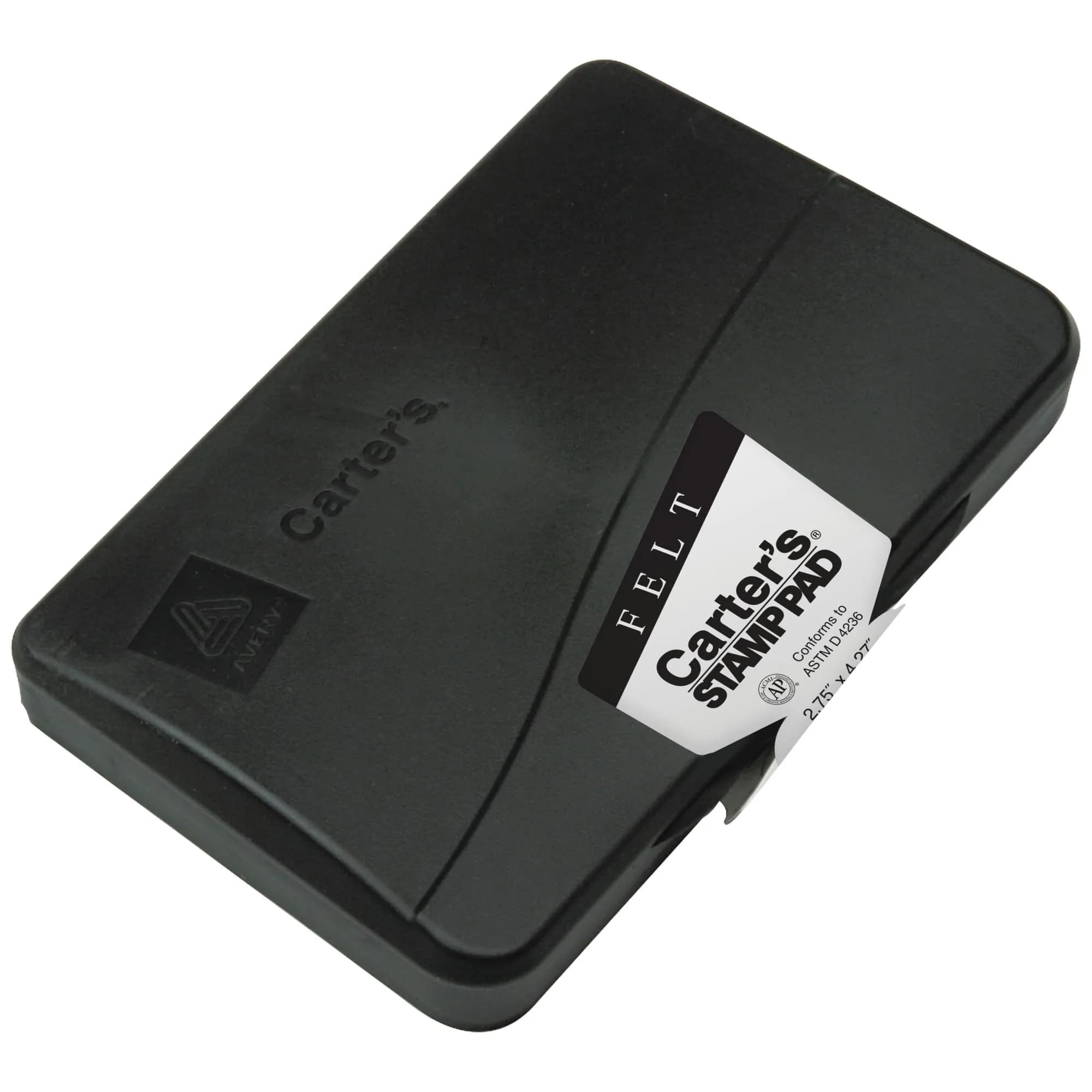 Avery Carter's Felt Stamp Pad 2.75" x 4.27" Uninked | Craft & Office Use, Refillable — Uninked