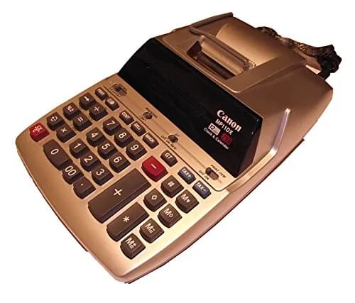 Canon MP11DX Printing Calculator with Durable Keyboard and VFD Display | 22.6cm x 33.3cm (8 9/10" x 13 1/10") thumbnail 2