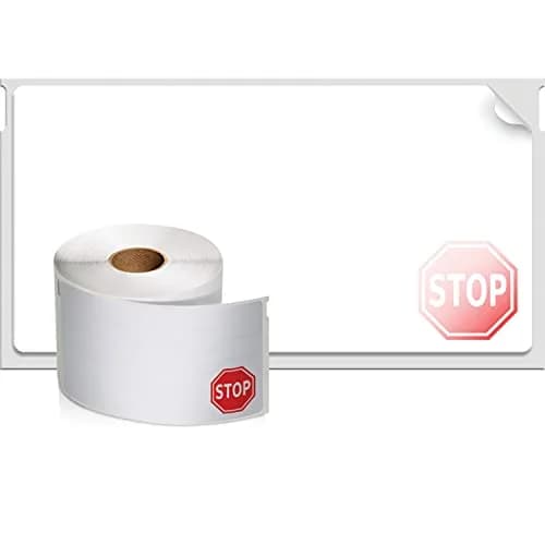 DYMO Authentic LW Name Badge Labels, White, 5.7cm x 10.2cm (2-1/4" x 4") | 12-Hour Expiration Notification Disks thumbnail 7