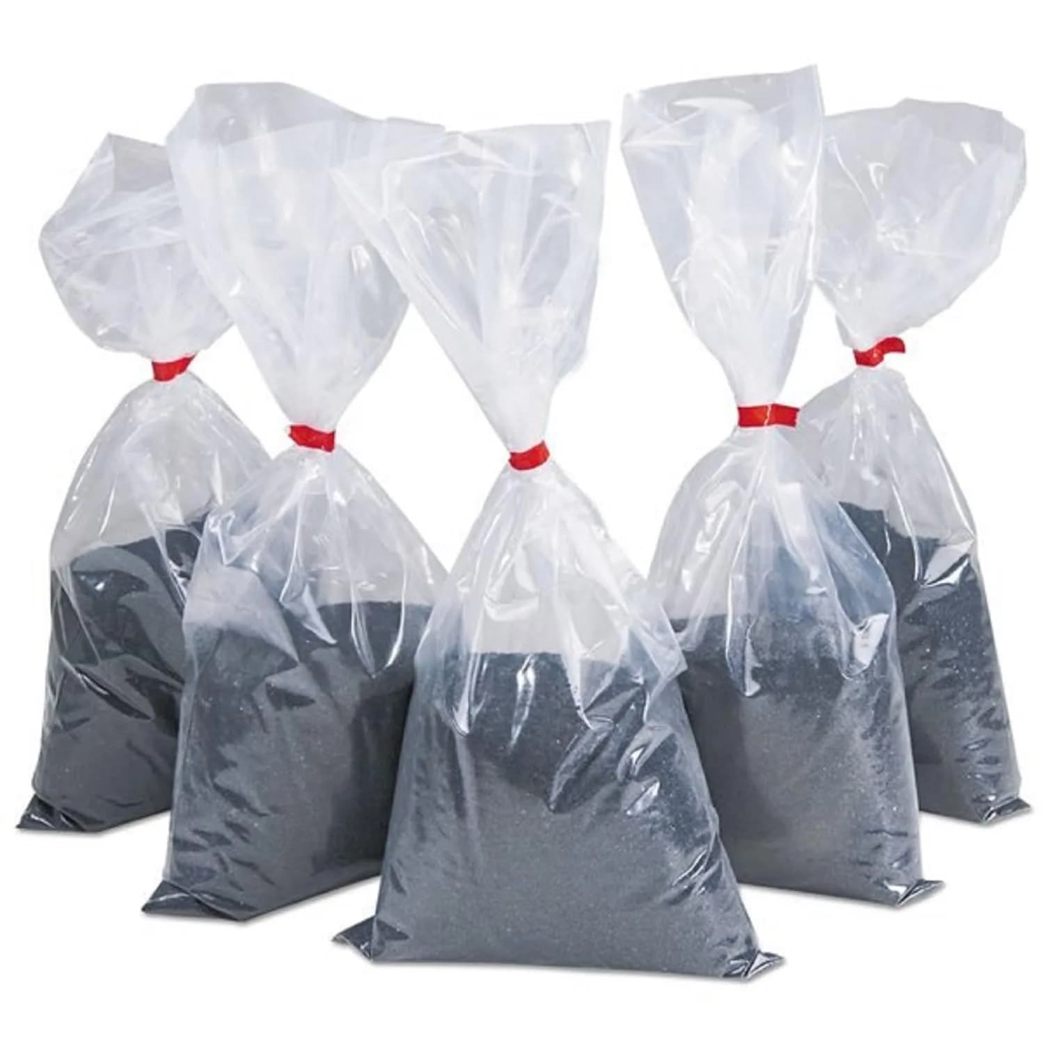 Rubbermaid Commercial Products Smokers Station Sand Refill | Silica Sand for Smoking Management (5 lb bags, Black) — Black