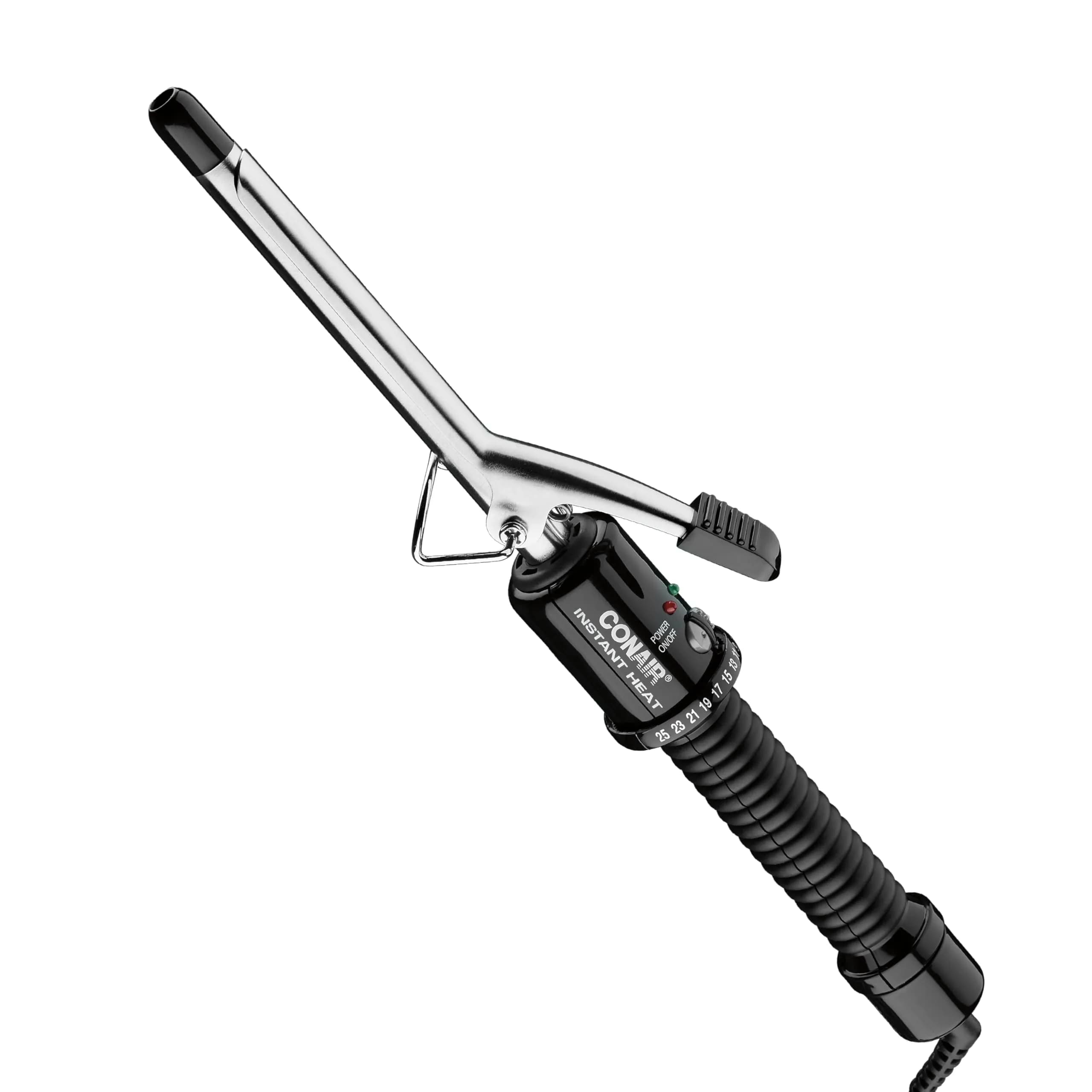 Conair Curling Iron 3/4-inch Barrel | Creates Tighter Curls & Waves, Suitable for Short to Medium Hair — Black