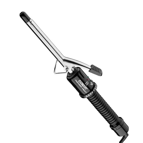 Conair Curling Iron 0.5-inch Barrel | Multi-Heat, Dual Voltage, Black thumbnail 1