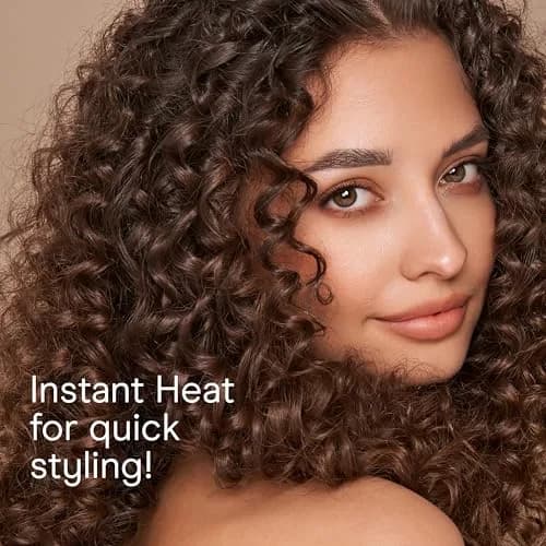Conair Curling Iron 0.5-inch Barrel | Multi-Heat, Dual Voltage, Black thumbnail 5
