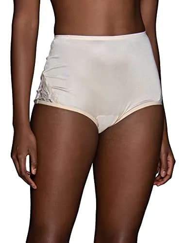 Vanity Fair High Waisted Underwear Full Coverage Nylon Lace 7 | Comfortable Tummy & Rear Support thumbnail 1