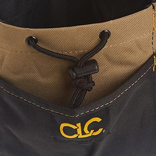 Custom Leathercraft CADDY 18-Pocket Drawstring Bucket Bag, Black | Organizes Tools & Accessories thumbnail 5
