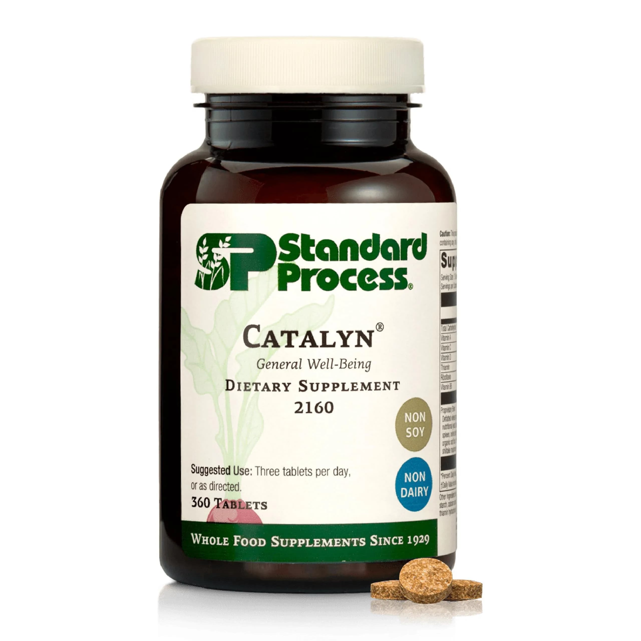 Standard Process Catalyn 360 Tablets | Whole Food Support for General Wellbeing