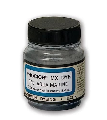 Jacquard Procion MX Fabric Dye Aqua Marine 20ml (0.67 fl oz) | Cold Water Fiber Reactive Dye for Cotton & Natural Fibers thumbnail 1