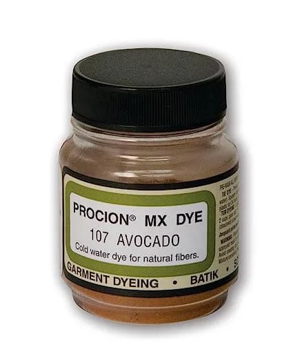 Jacquard Procion MX Tie Dye Powder Avocado 10g (2/3 fl oz) | Permanent Cold Water Dye for Natural Fibers thumbnail 1