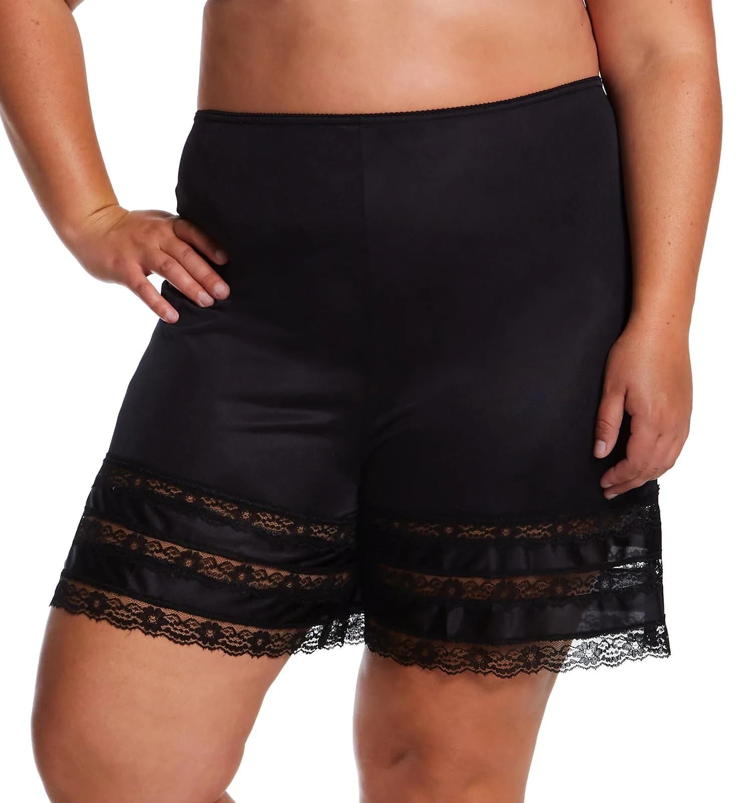 Velrose Snip-it Pettipants 2X | Adjustable Floral Lace Hemline (14-18") - main product image