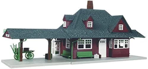 Fisher-Price Atlas Model 706 Passenger Station Kit HO | Authentic Railroad Scale Model Kit, Assembly Required thumbnail 1