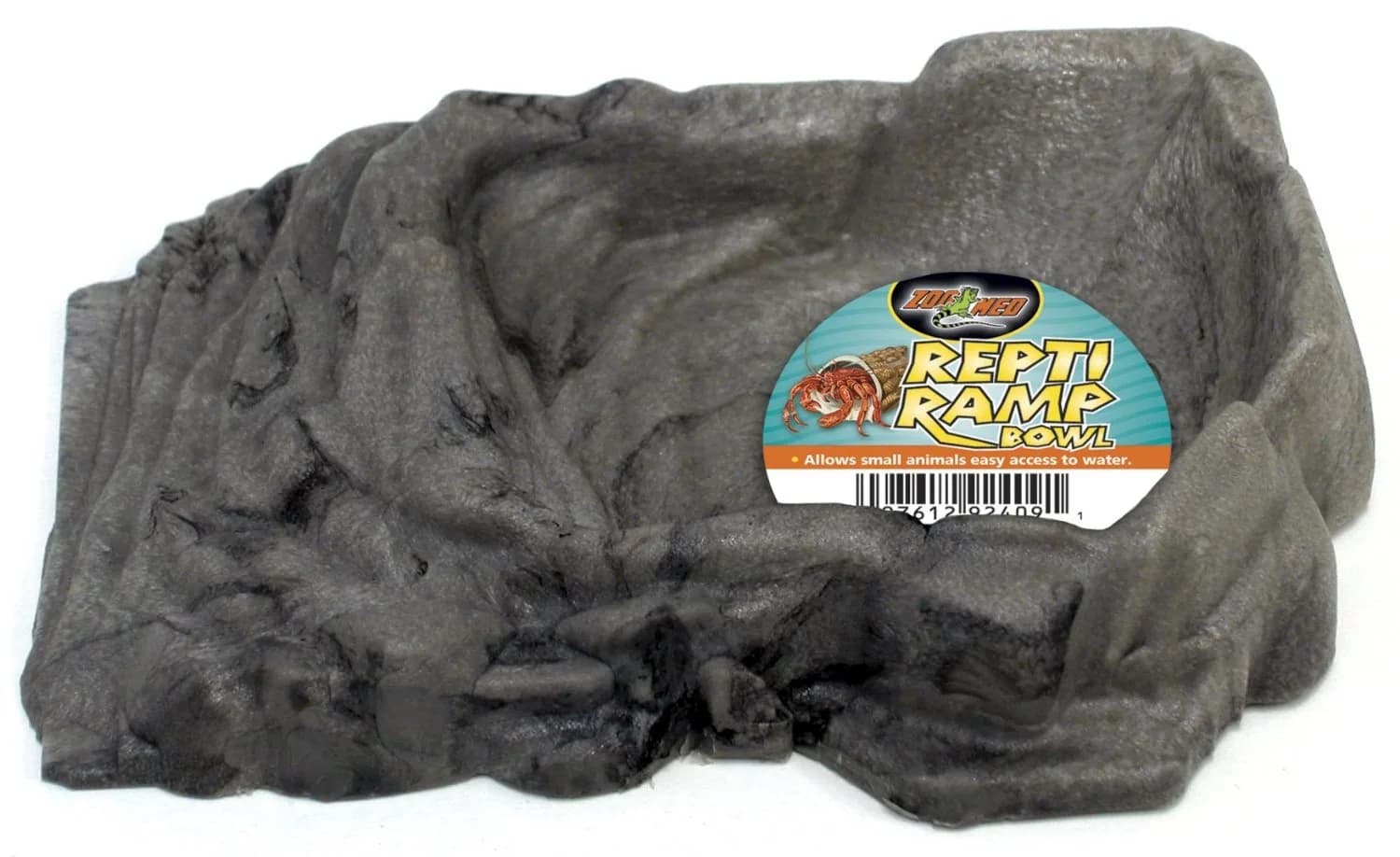 Zoo Med Repti Ramp Bowl Small | Prevents Drowning for Reptiles & Amphibians - main product image