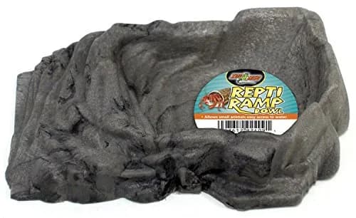 Zoo Med Repti Ramp Bowl Small | Prevents Drowning for Reptiles & Amphibians thumbnail 1