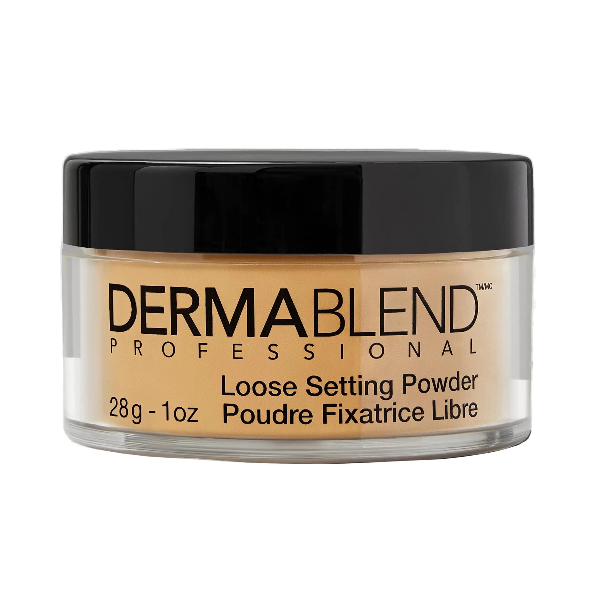 Dermablend Loose Setting Powder, Warm Saffron 1 Oz | Flawless Matte Finish for All Skin Types - main product image