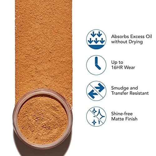 Dermablend Loose Setting Powder, Warm Saffron 1 Oz | Flawless Matte Finish for All Skin Types thumbnail 2
