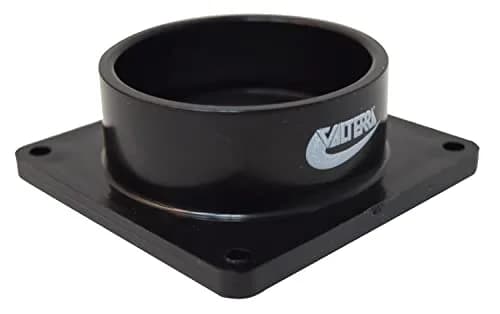Valterra 2" Slip Hub Flange Black | Connects RV Sewer Hoses Securely thumbnail 1