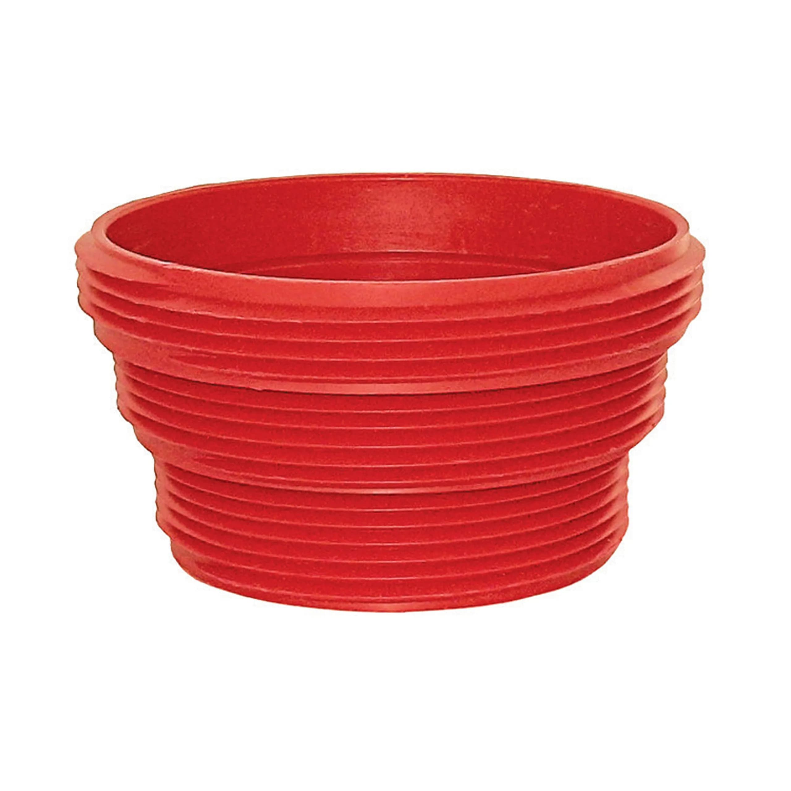 Valterra F02-3105 EZ Coupler Universal Sewer Adapter Red 1.5 inch (3.81 cm) | Connects RV Sewer Hose to Threaded Park Connections - main product image