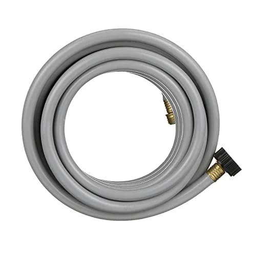 Valterra Flushing Hose for RVs 1/2" x 25' Gray | Durable Gray Water Drainage Hose thumbnail 1