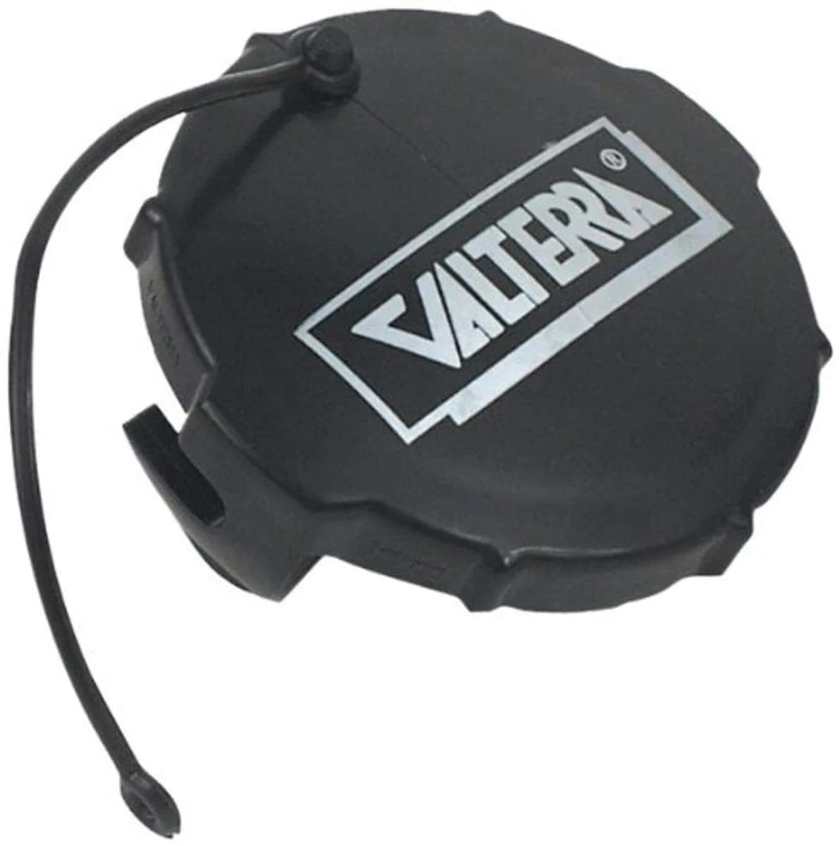 Valterra T1020 3" Black Termination Cap with Bayonet Hook | RV Waste Valve Cap for Secure, Leak-Proof Connections - main product image