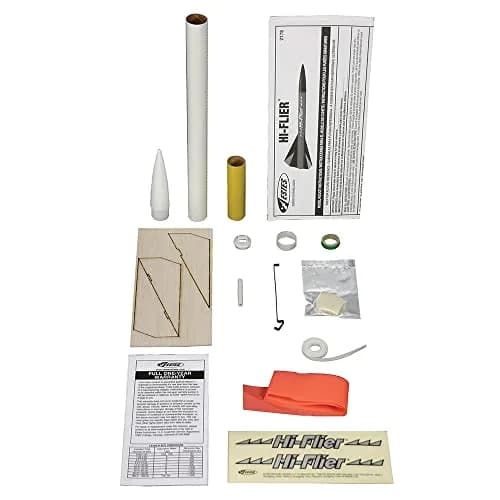 Estes Hi-Flier Model Rocket Kit, Ages 10+ | High Altitude, Skill Level 1, 12" Tall thumbnail 4