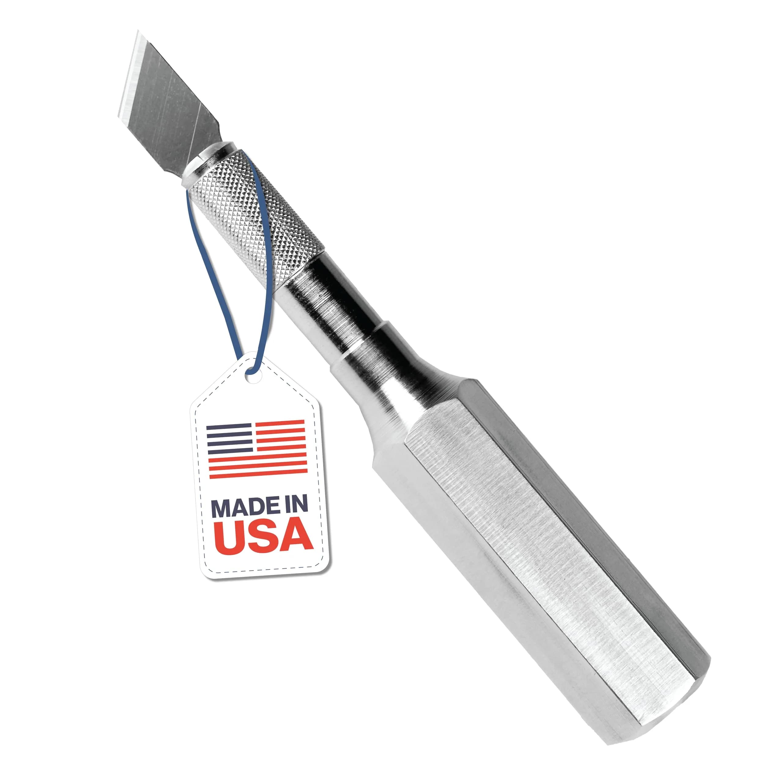 Excel Blades K6 Heavy Duty Metal Craft Knife, Hexagonal Aluminum Handle, 12 cm (4.75 in) | Precision Cutting Tool - main product image