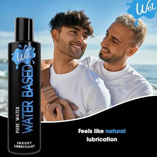 Wet Silver Water-Based Lubricant 266ml (9 fl oz) | Long-Lasting, Original Formula thumbnail 5