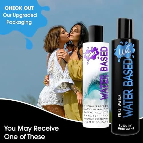 Wet Silver Water-Based Lubricant 266ml (9 fl oz) | Long-Lasting, Original Formula thumbnail 6