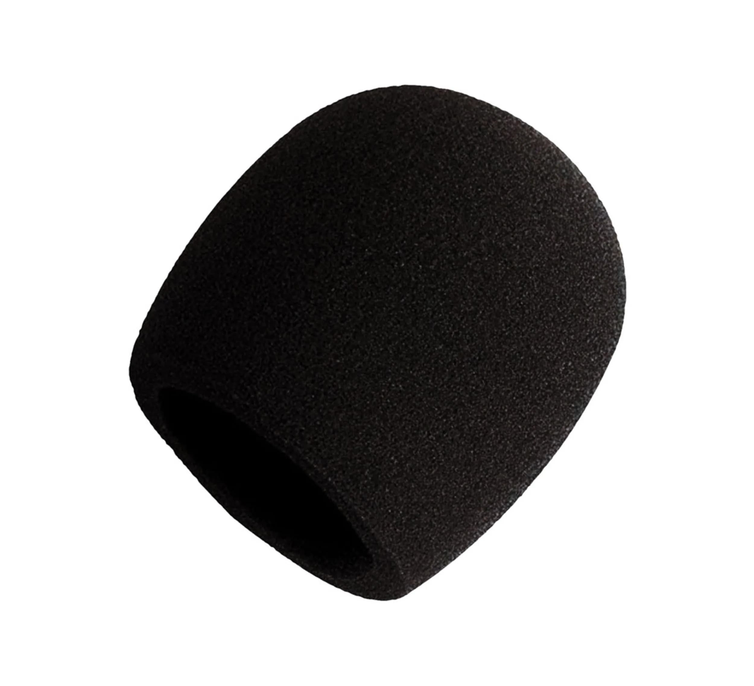 Shure A58WS-BLK Foam Windscreen for Ball Microphones | Reduces Wind & Breath Noise - main product image